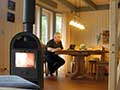 Livingroom, dining table | holiday home with WLAN
